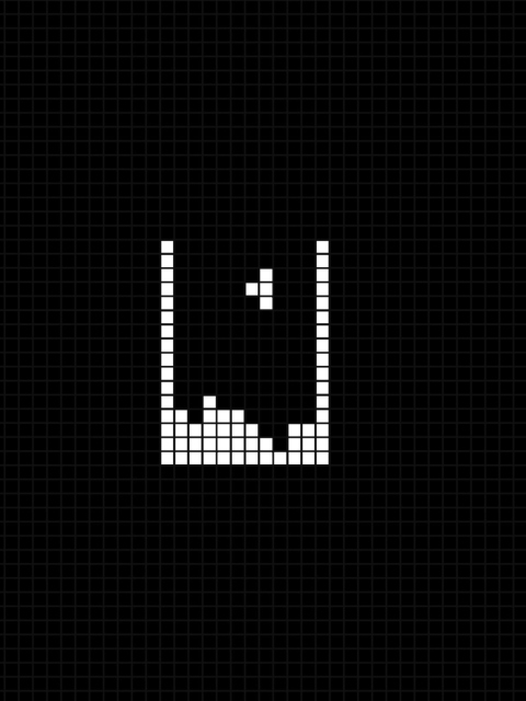 Tetris Game wallpaper 480x640