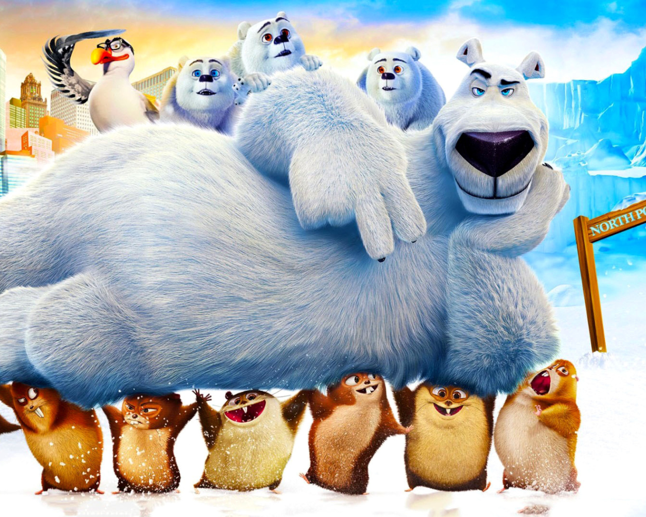 Norm Of The North wallpaper 1280x1024