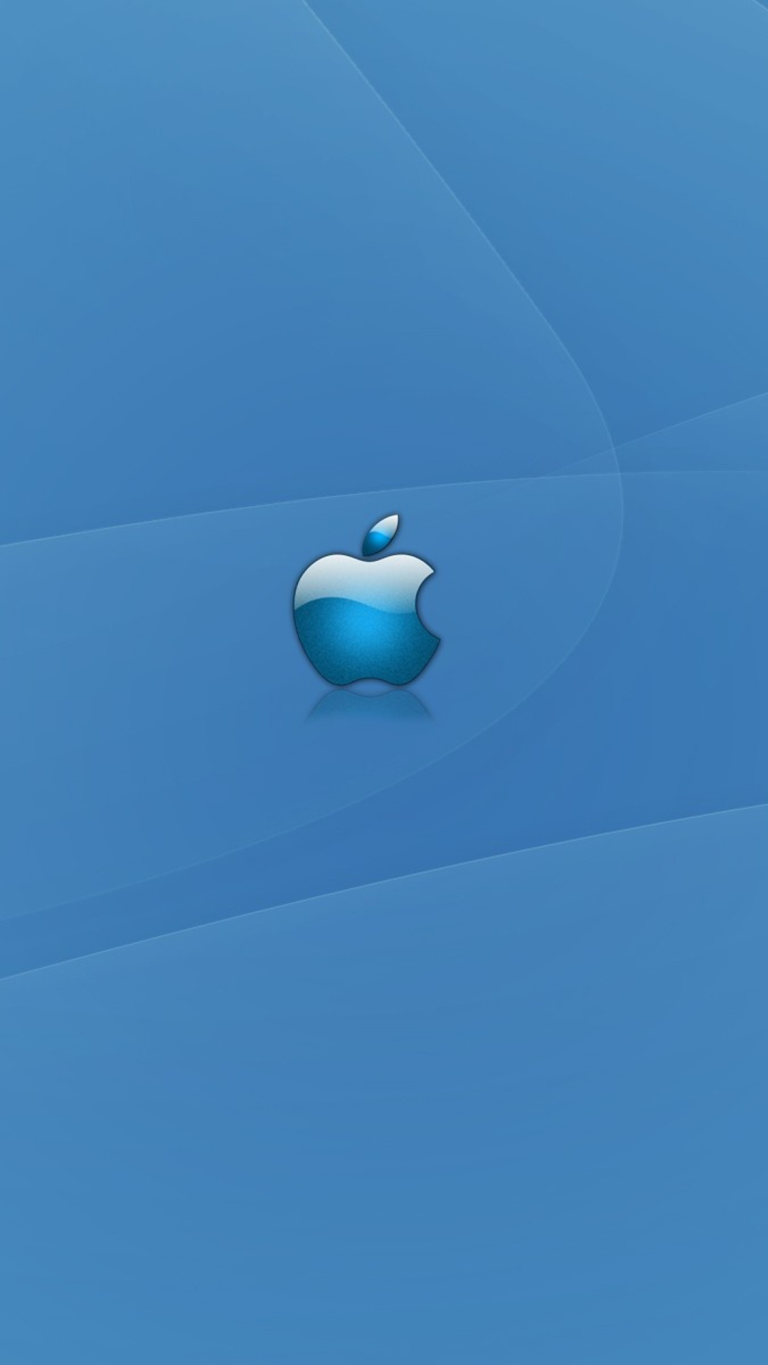 Apple Blue Logo wallpaper 1080x1920