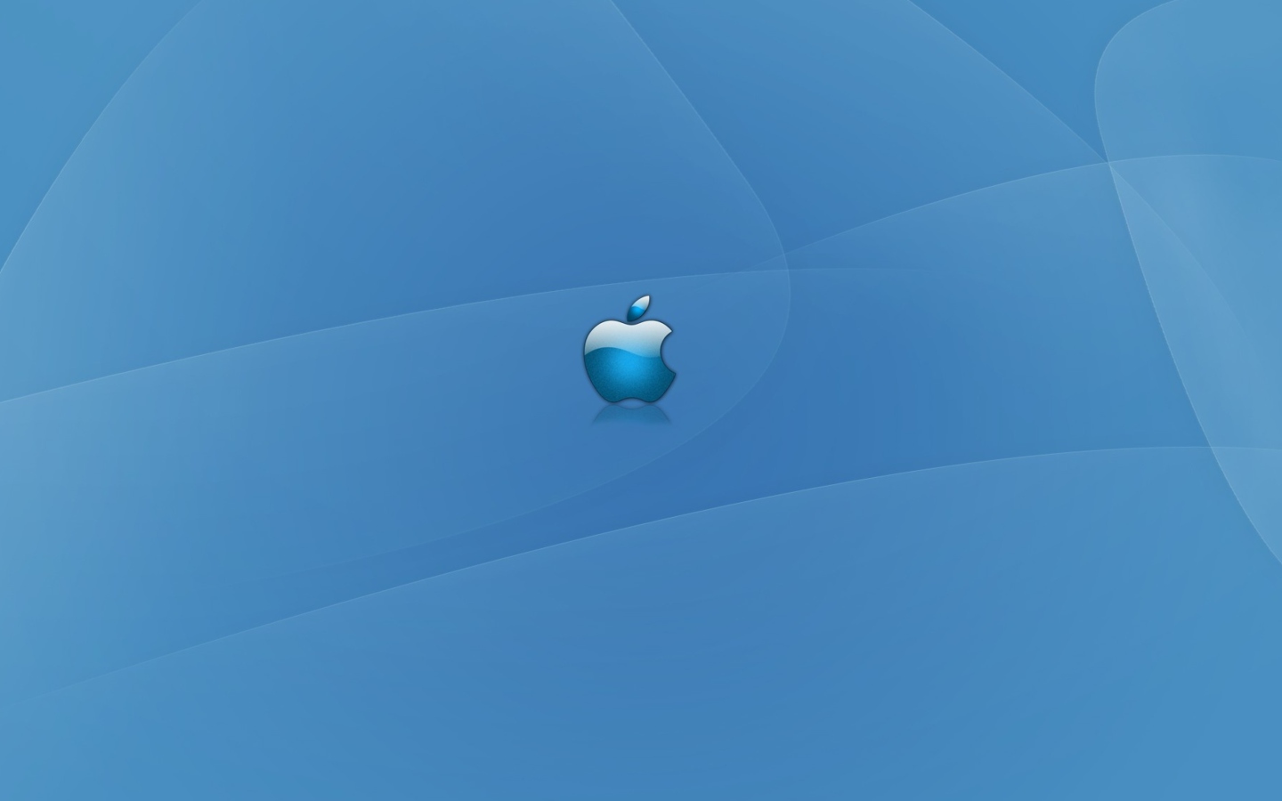 Screenshot №1 pro téma Apple Blue Logo 1440x900