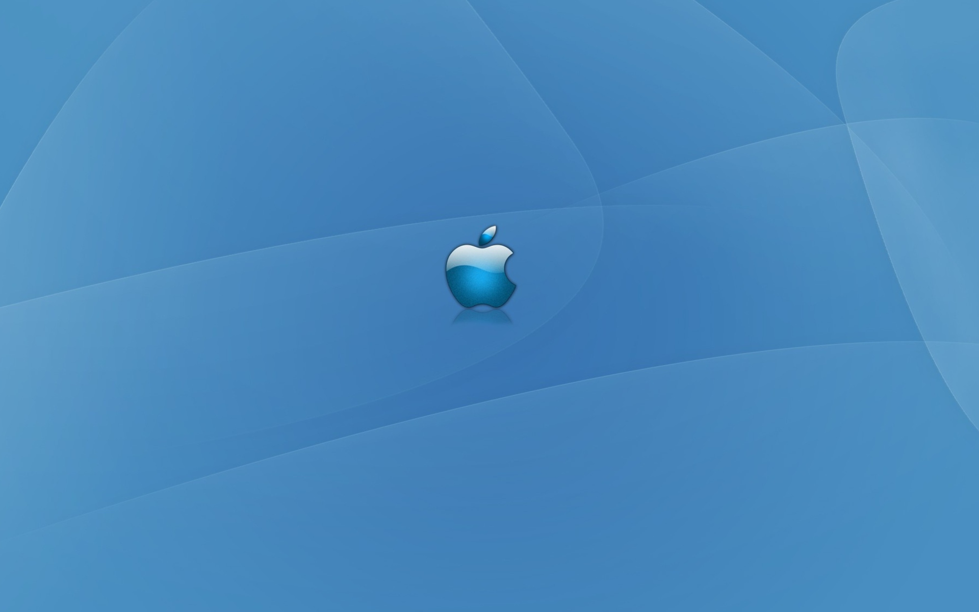 Screenshot №1 pro téma Apple Blue Logo 1920x1200