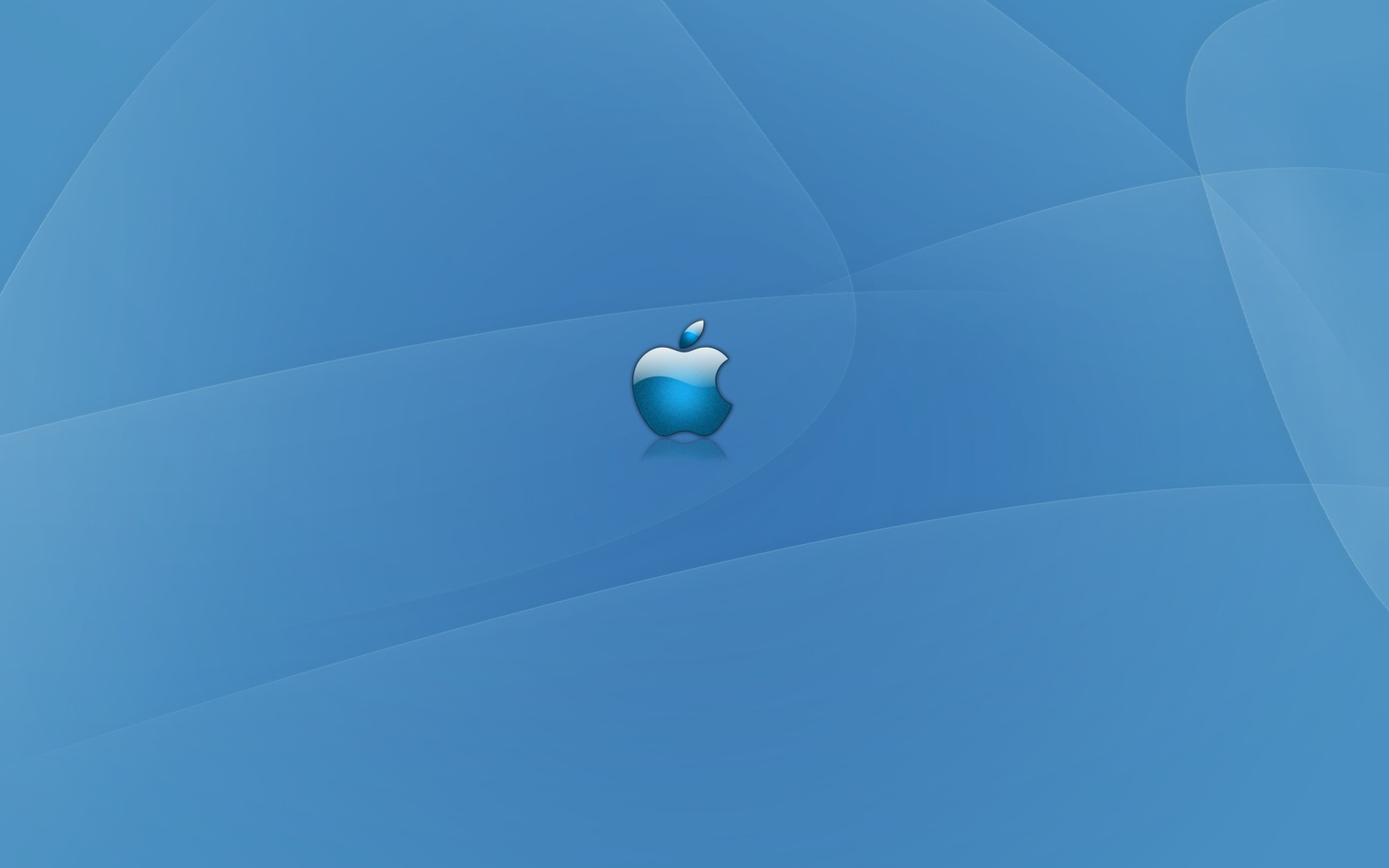 Sfondi Apple Blue Logo 2560x1600