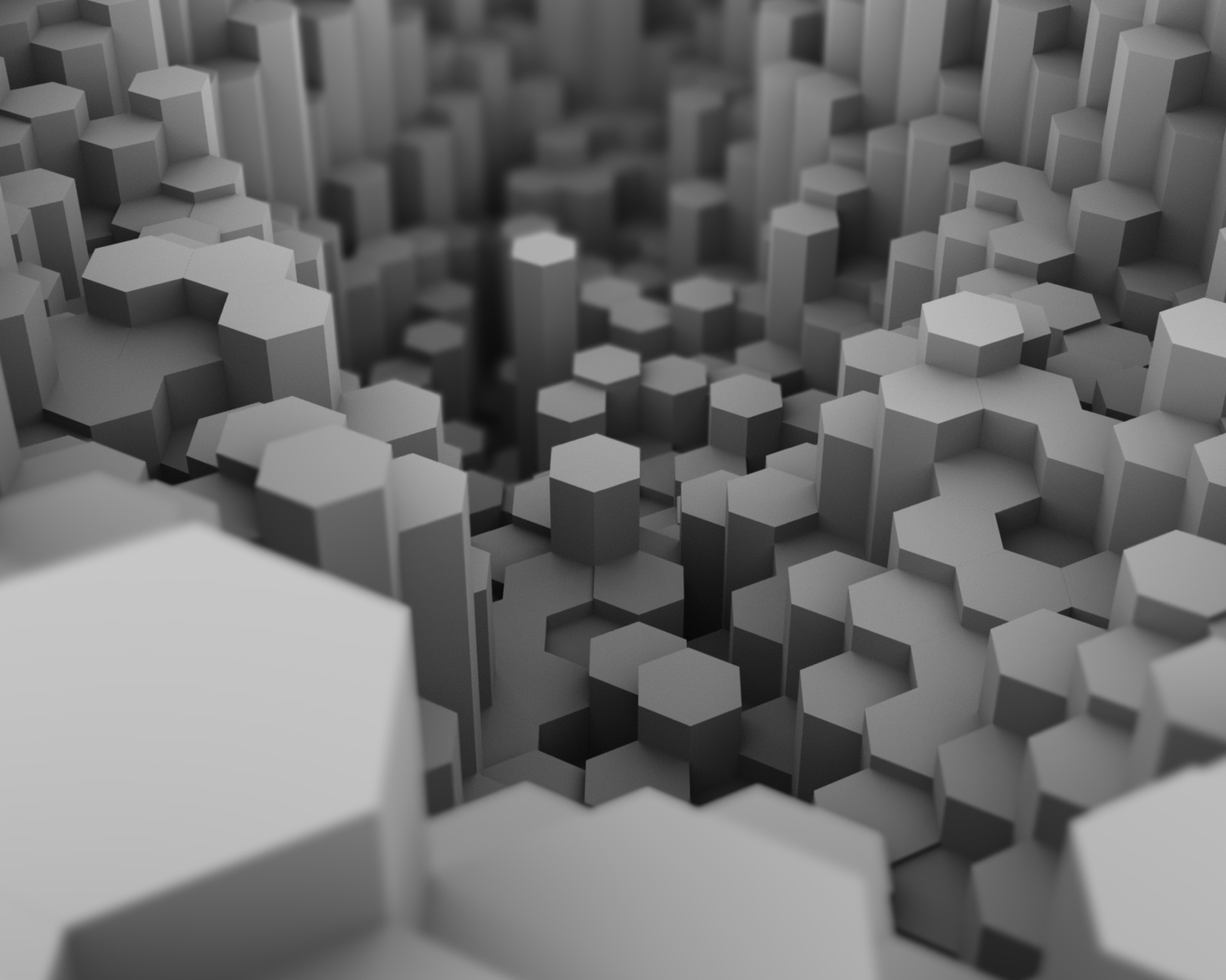 Gray 3d background rendering screenshot #1 1600x1280