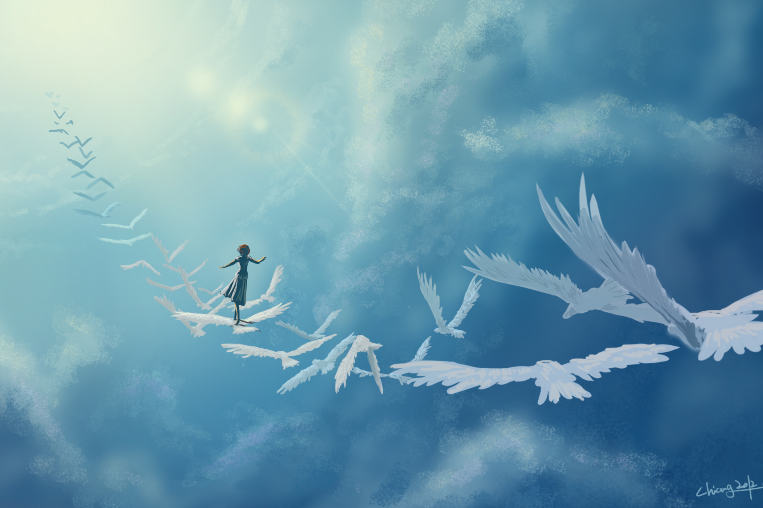 Das Sky Fantasy Wallpaper 2880x1920