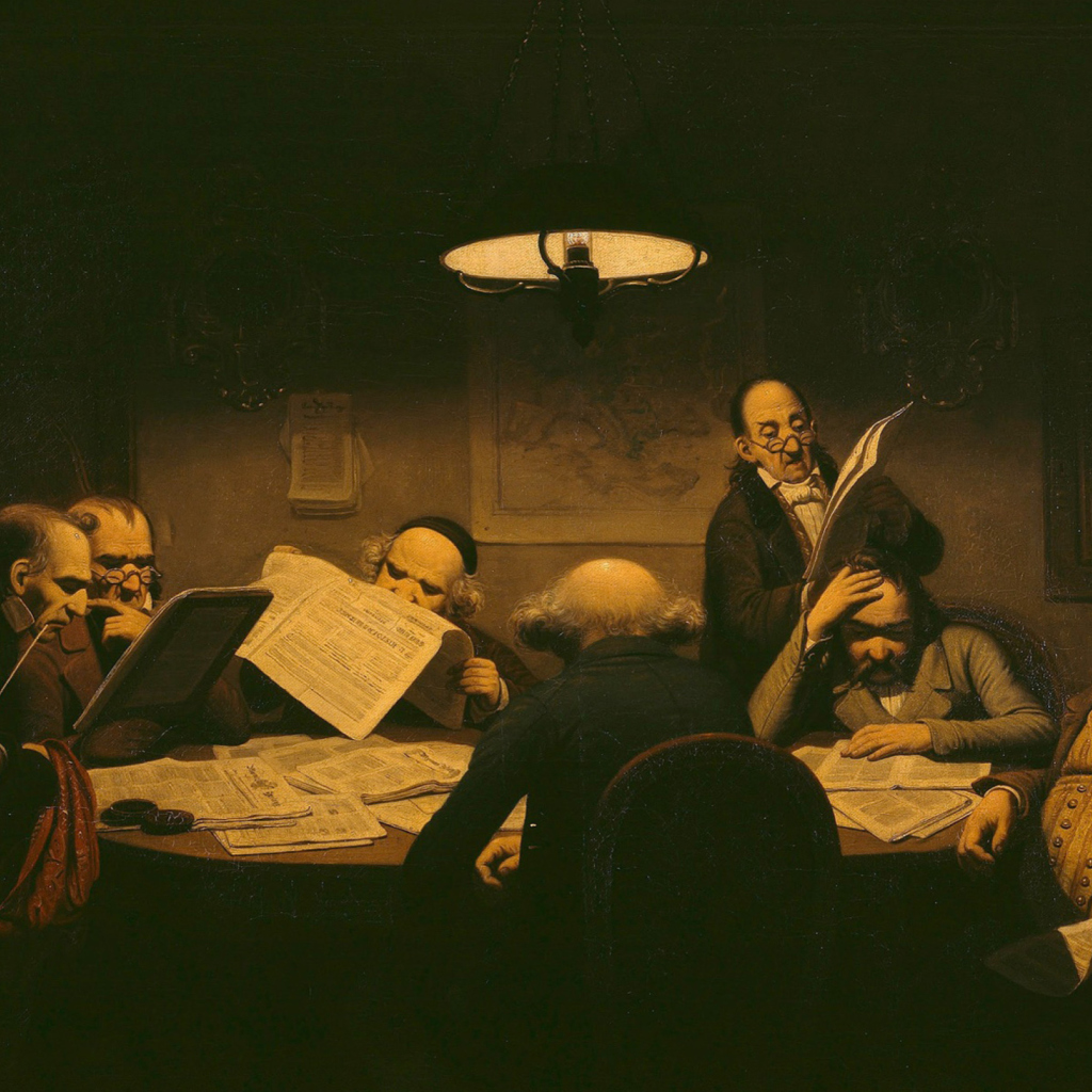 Johann Peter Hansclever - The Reading Room wallpaper 1024x1024