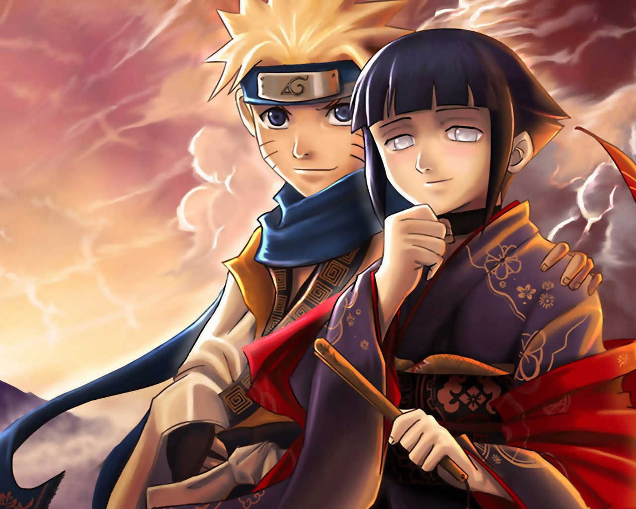 Fondo de pantalla Hinata - Naruto 1280x1024