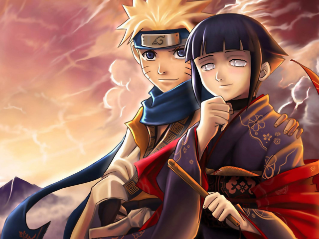 Fondo de pantalla Hinata - Naruto 640x480