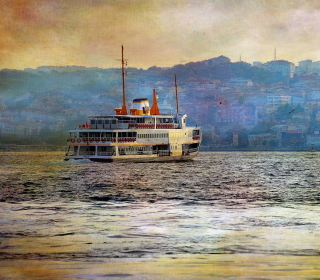 Ship In Sea - Obrázkek zdarma pro iPad mini