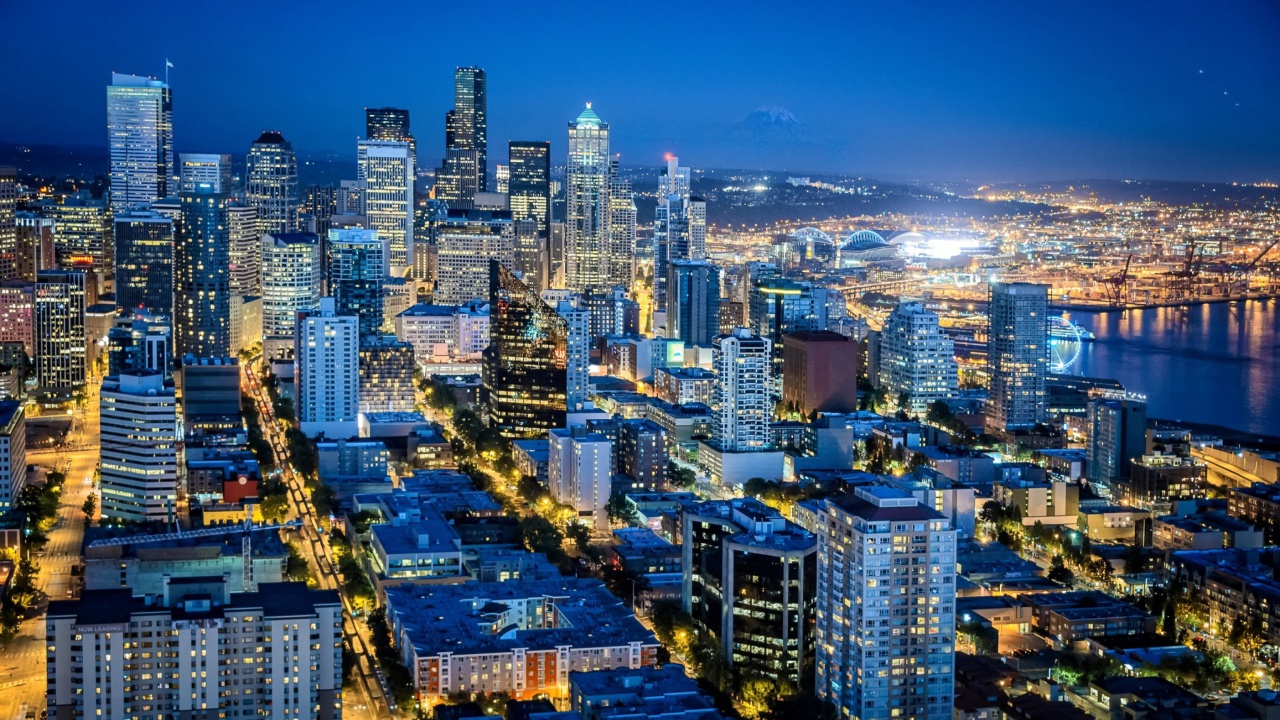 Das Seattle, Washington Wallpaper 1280x720