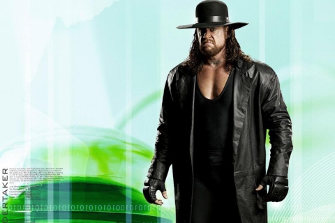 Fondo de pantalla Undertaker WCW 480x320