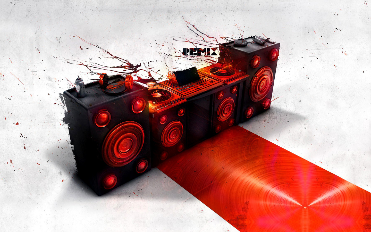 Powered DJ Speakers wallpaper 1440x900