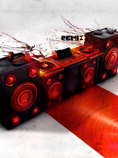 Sfondi Powered DJ Speakers 240x320