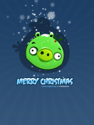 Green Piggi Merry Chirstmas screenshot #1 132x176