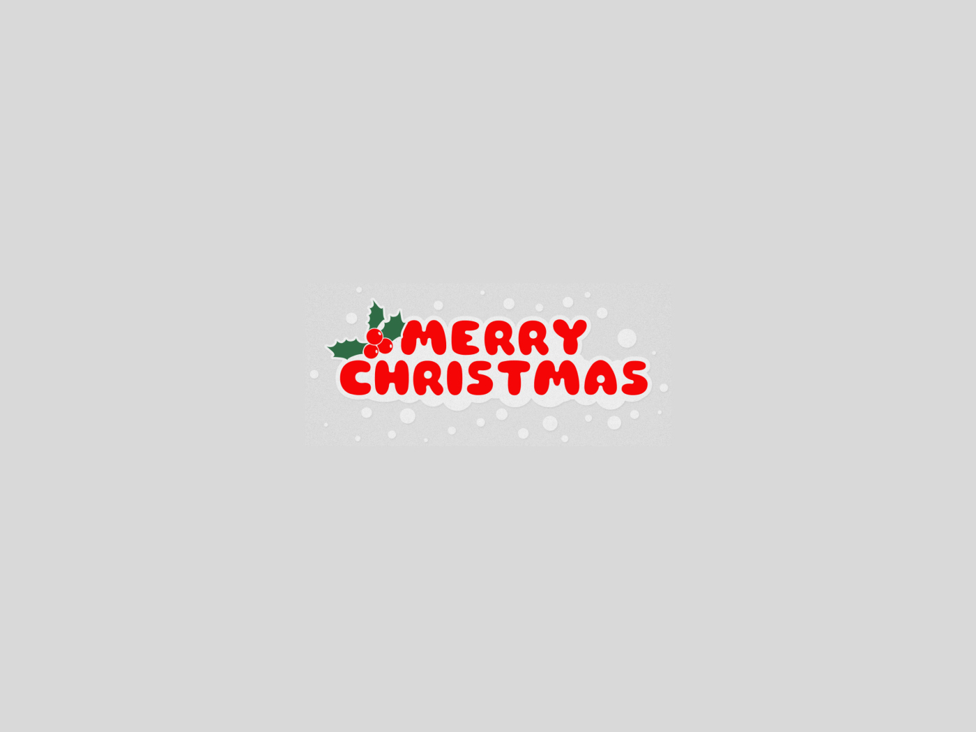 Sfondi Merry Christmas Greeting 1400x1050