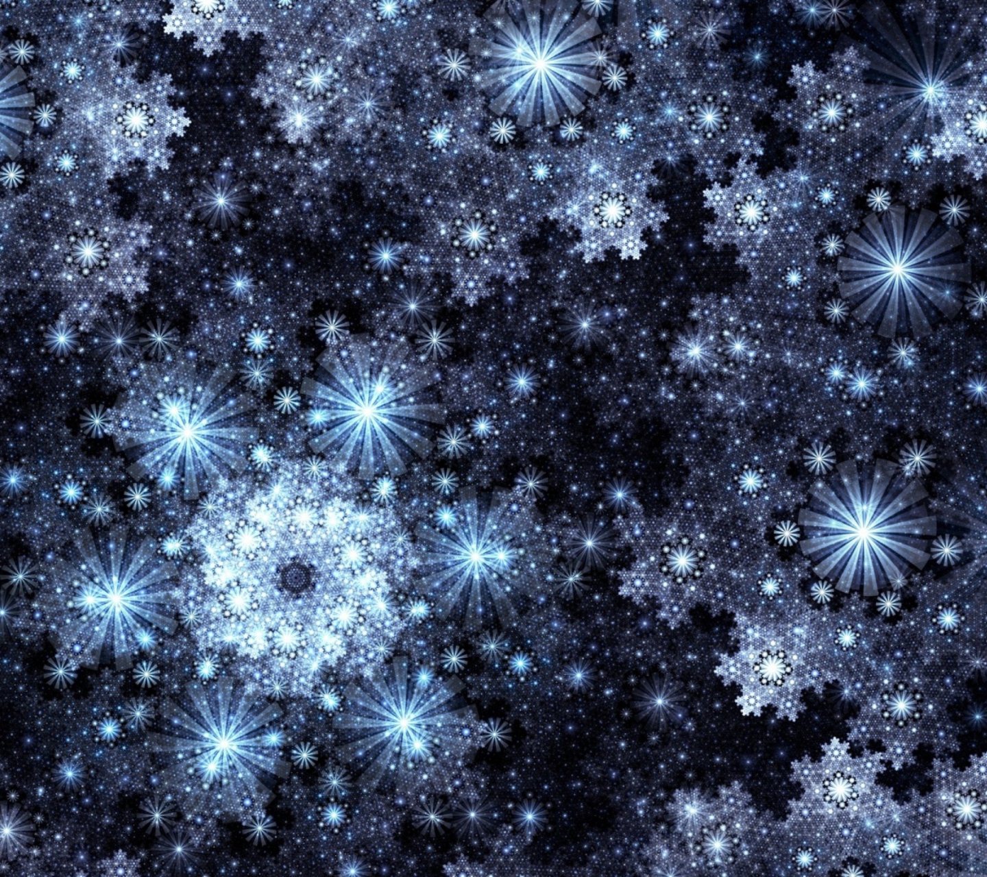 Обои Snowflakes 1440x1280