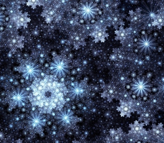 Картинка Snowflakes для iPad mini 2