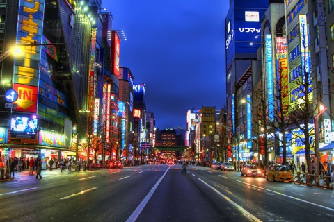 Tokyo wallpaper 480x320