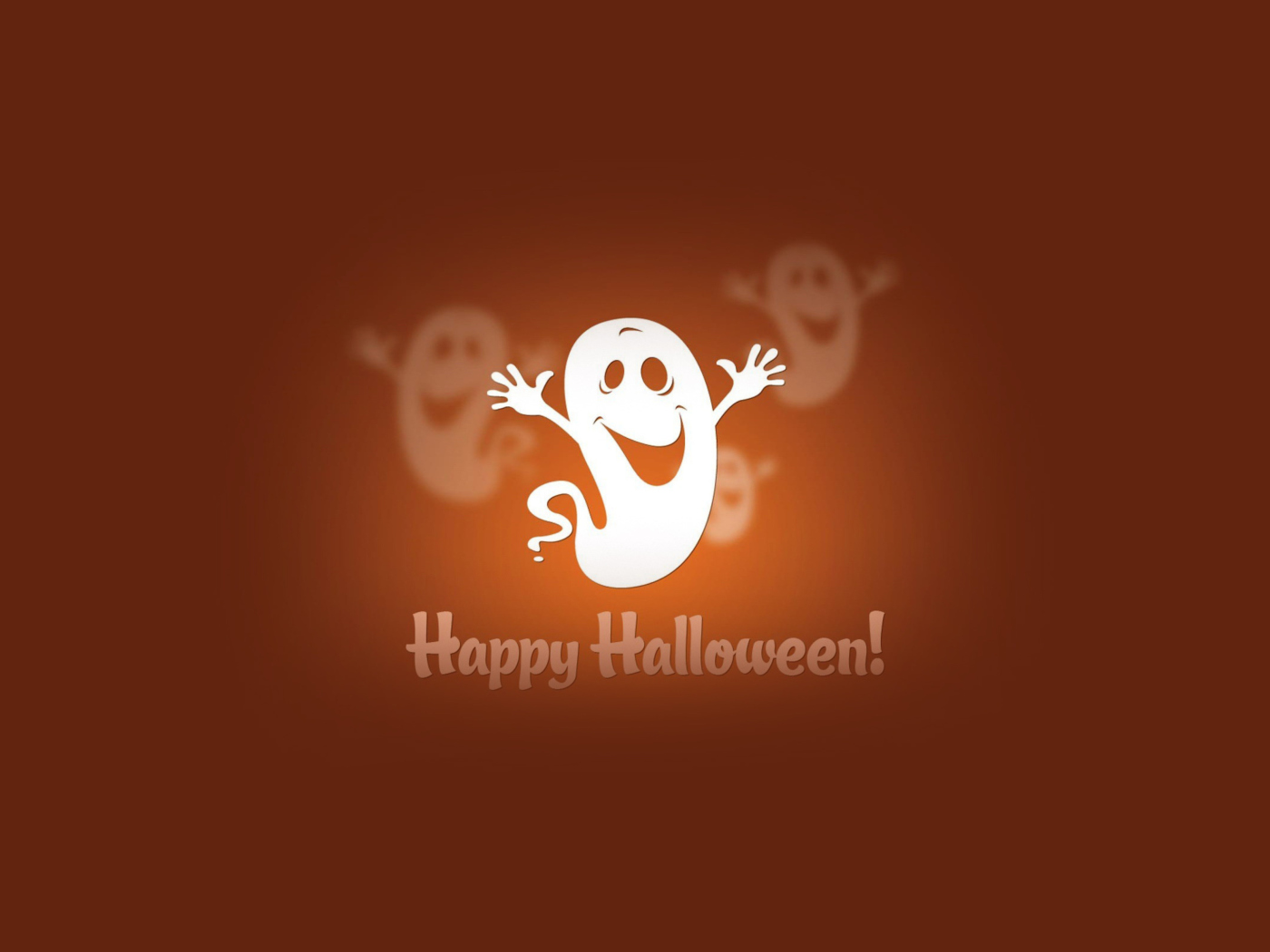 Das Happy Halloween Wallpaper 1400x1050