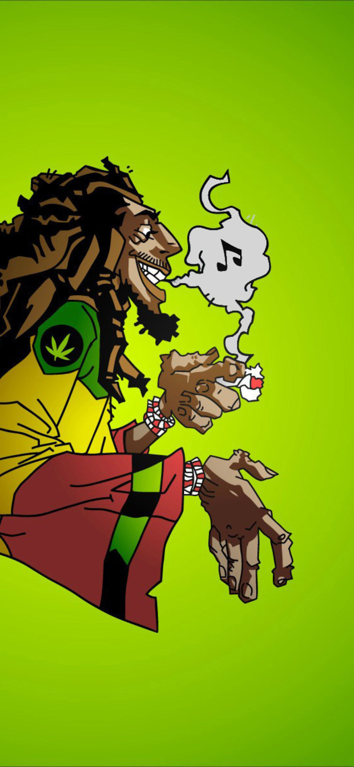 Das Bob Marley Wallpaper 1170x2532
