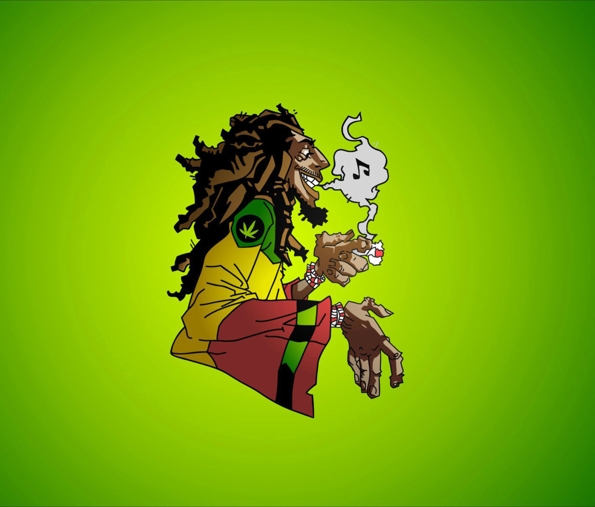 Обои Bob Marley 1200x1024