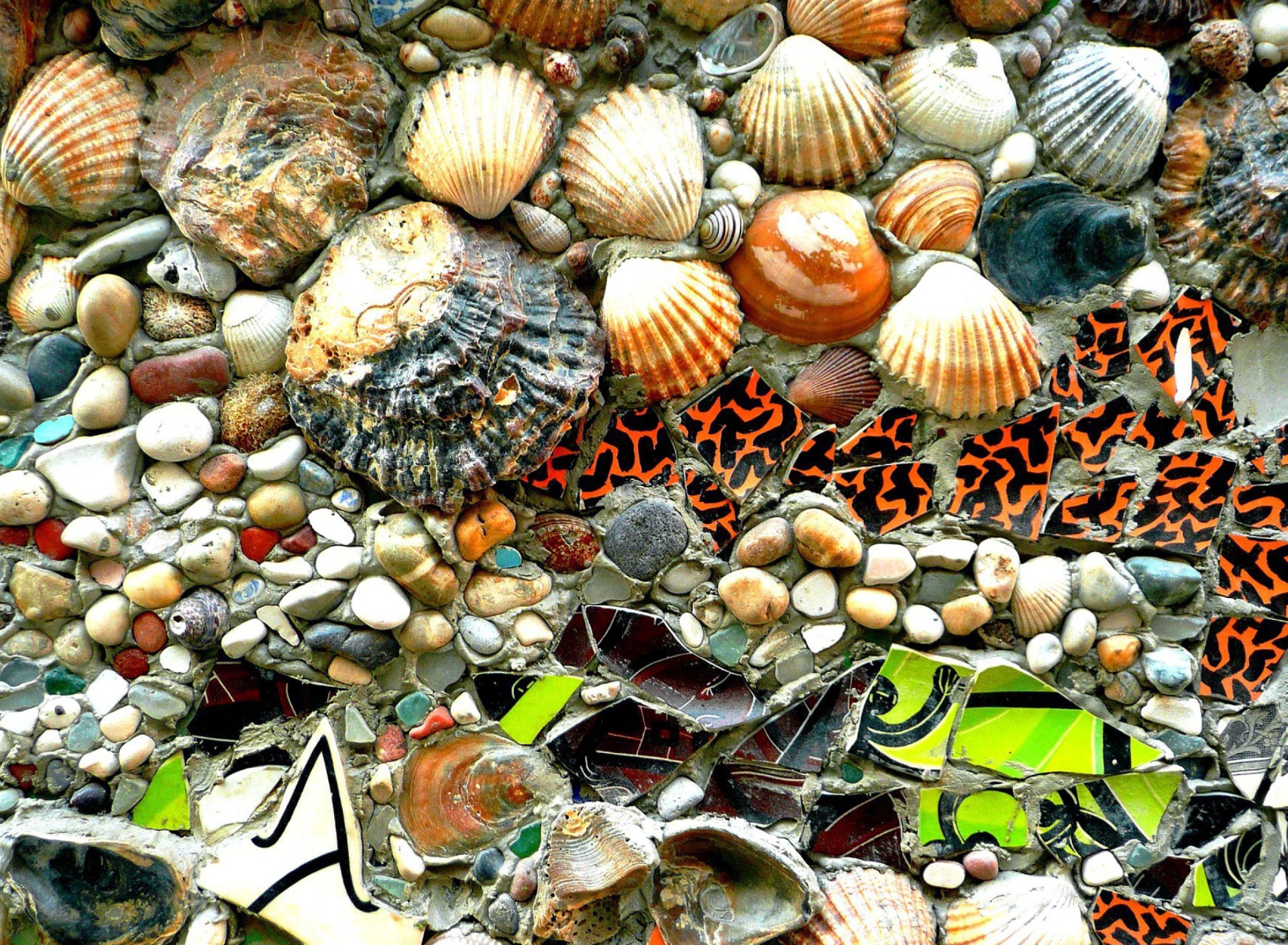 Das Shells and Pebbles Wallpaper 1920x1408