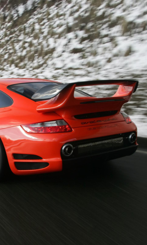 Screenshot №1 pro téma Porsche Gemballa GTR 650 480x800