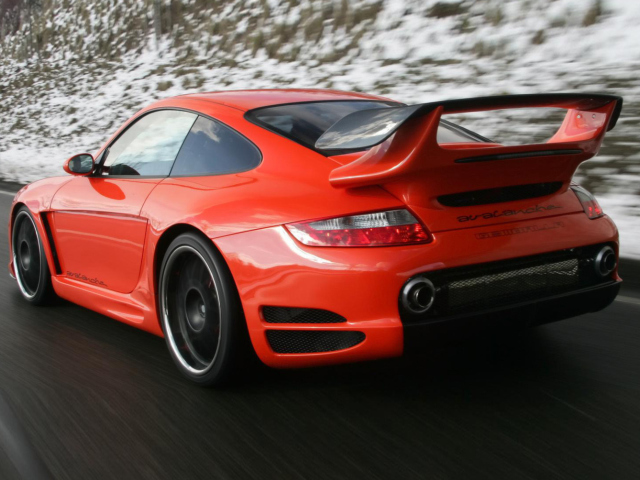 Fondo de pantalla Porsche Gemballa GTR 650 640x480