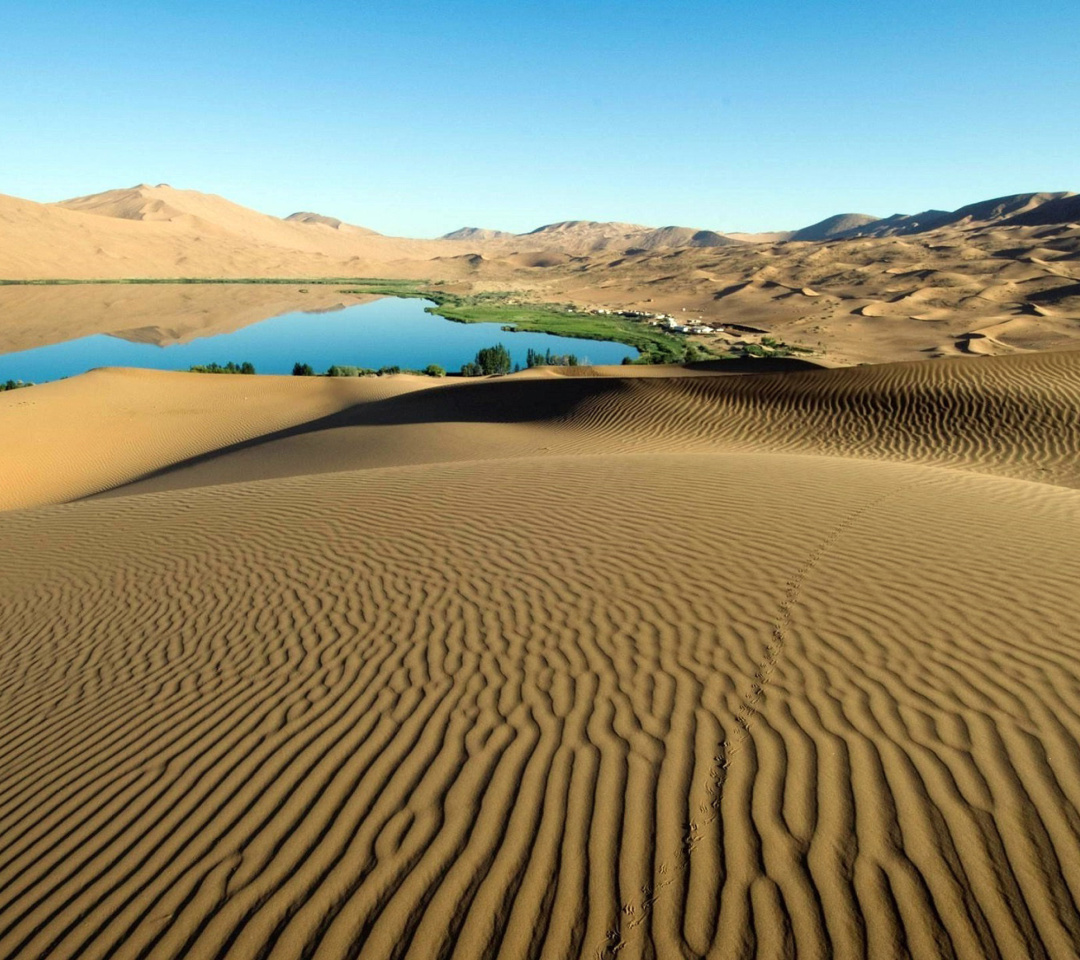 Sand Dunes wallpaper 1080x960