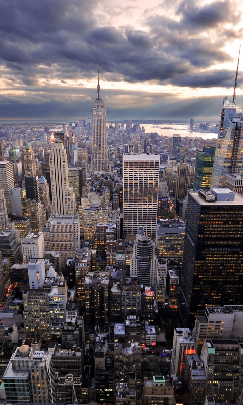Das Best New York View Wallpaper 480x800