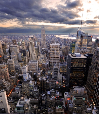Kostenloses Best New York View Wallpaper für Samsung i900 Omnia