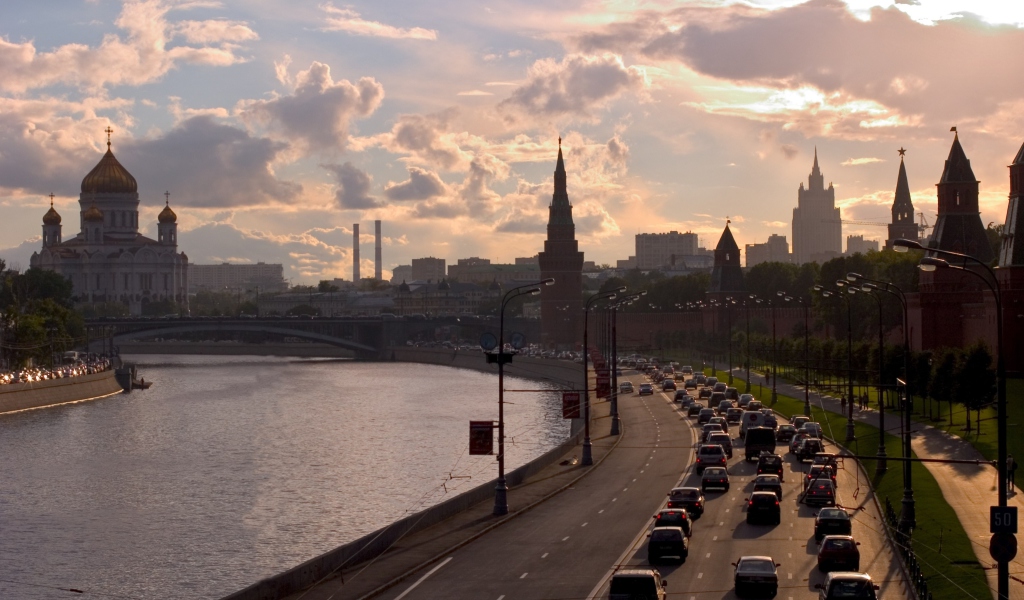 Screenshot №1 pro téma Moscow Cityscape 1024x600