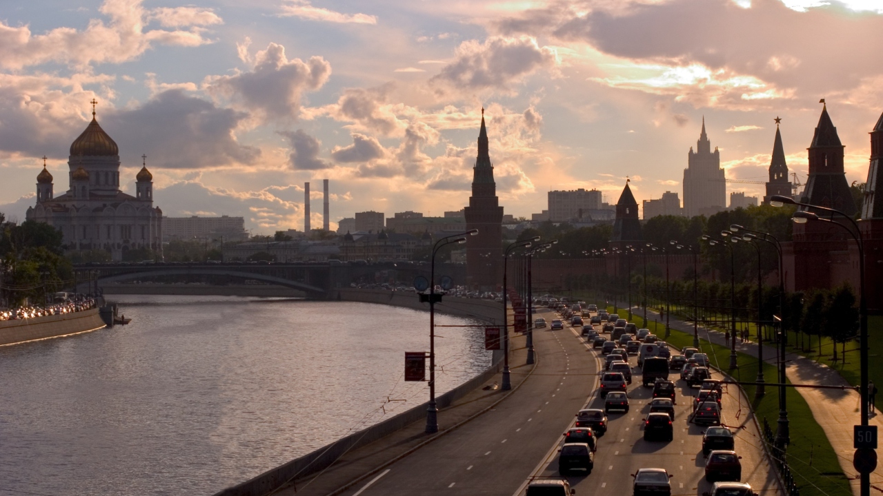 Moscow Cityscape wallpaper 1280x720