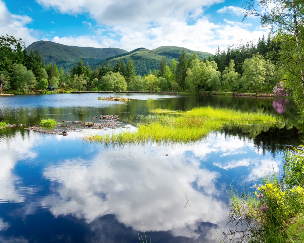 Fondo de pantalla Scotland Landscape 1280x1024