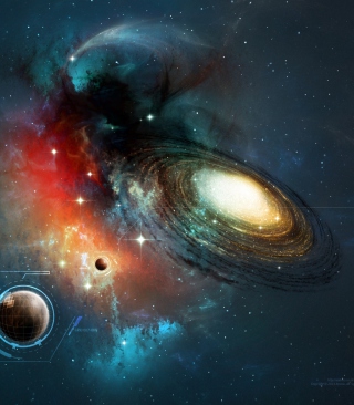 Space Horizon - Obrázkek zdarma pro 640x960