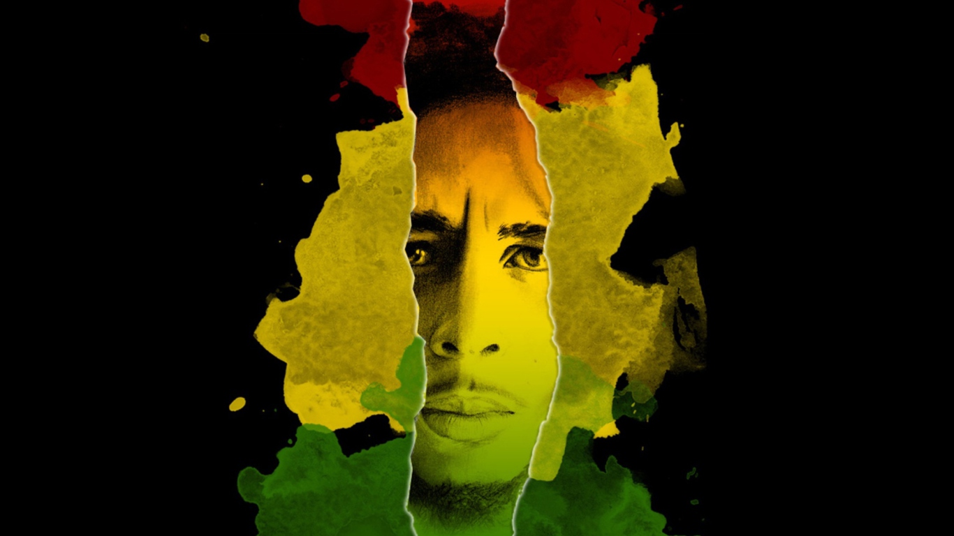 Fondo de pantalla Bob Marley 1366x768