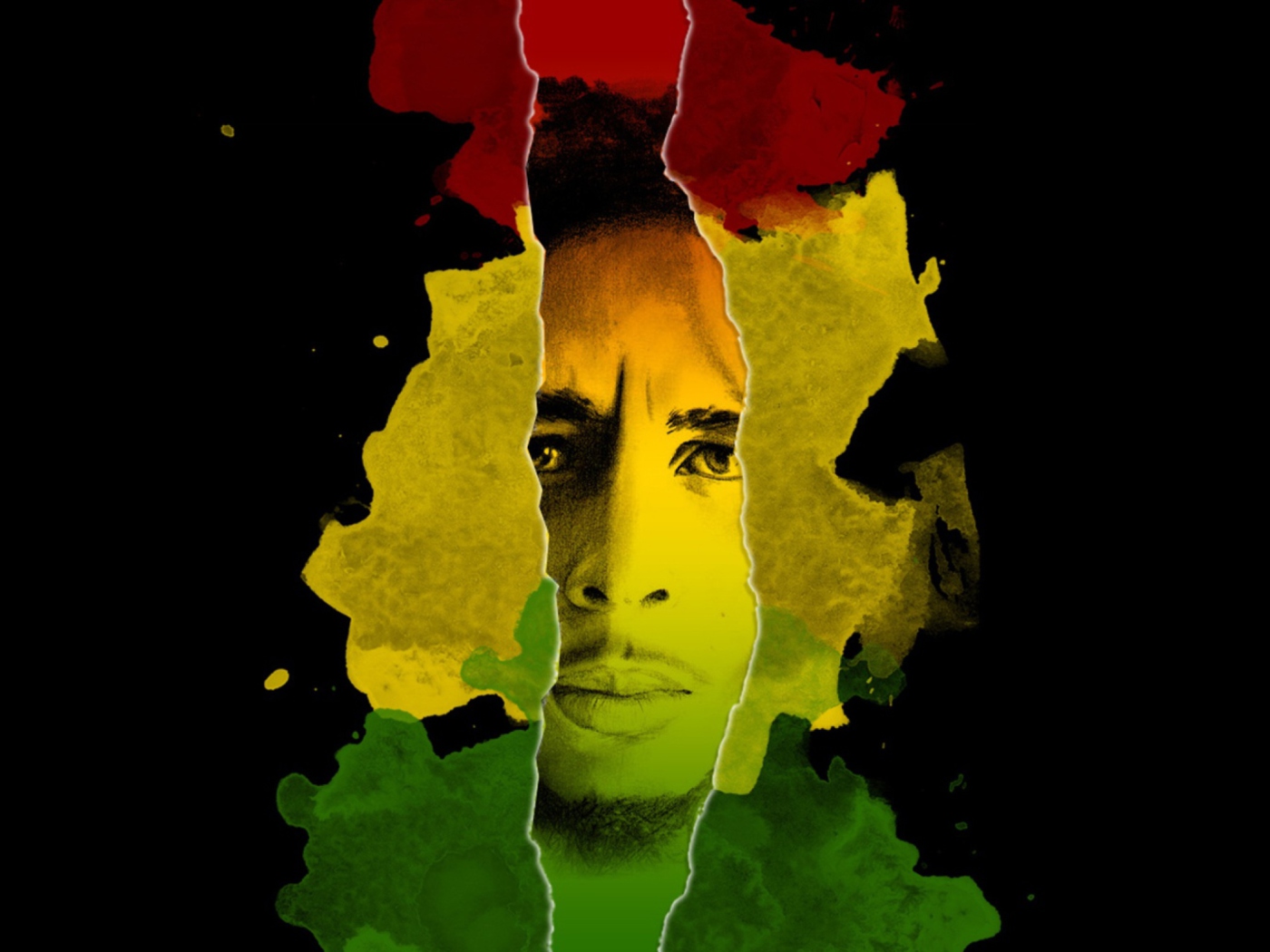 Das Bob Marley Wallpaper 1400x1050