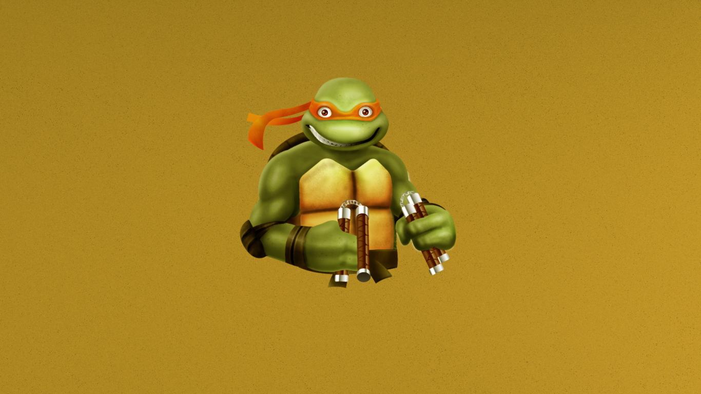 Sfondi Ninja Turtle 1366x768