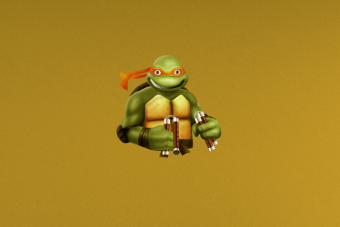 Das Ninja Turtle Wallpaper 480x320