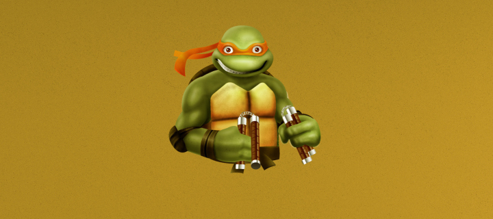 Screenshot №1 pro téma Ninja Turtle 720x320