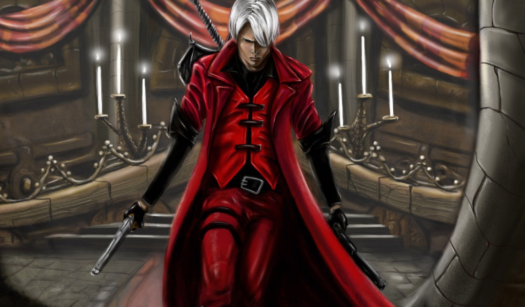 Screenshot №1 pro téma Devil may cry Dante 1024x600
