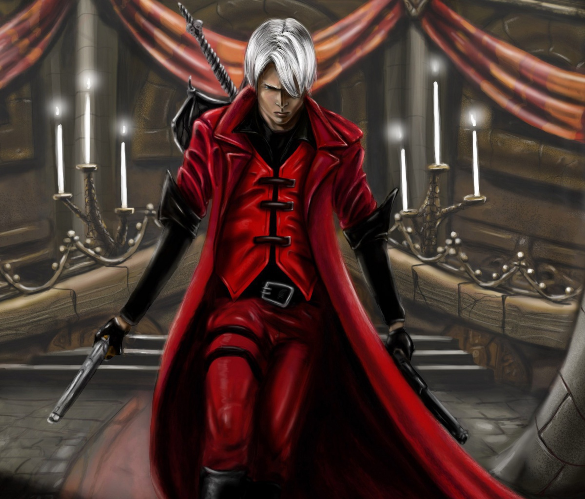 Sfondi Devil may cry Dante 1200x1024
