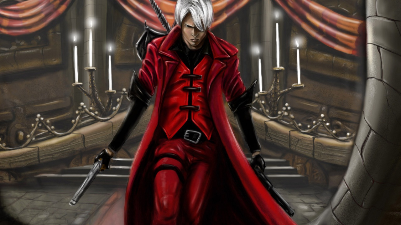 Screenshot №1 pro téma Devil may cry Dante 1280x720