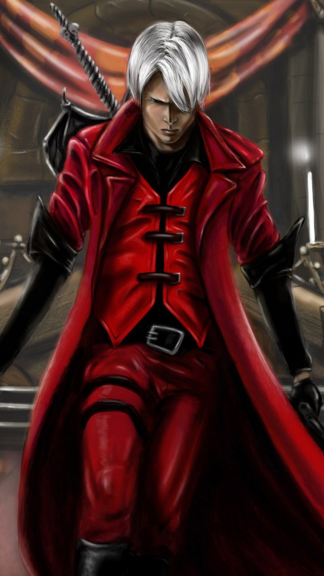 Devil may cry Dante Wallpaper for iPhone 5