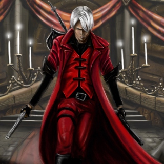 Kostenloses Devil may cry Dante Wallpaper für 1024x1024