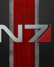 Fondo de pantalla N7 - Mass Effect 176x220