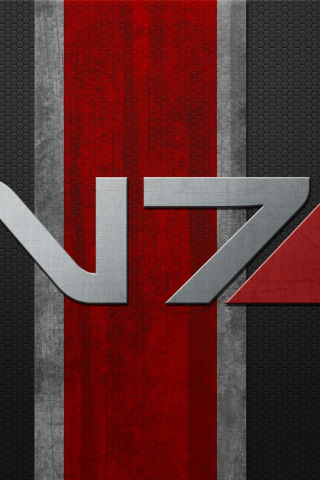 N7 - Mass Effect wallpaper 320x480