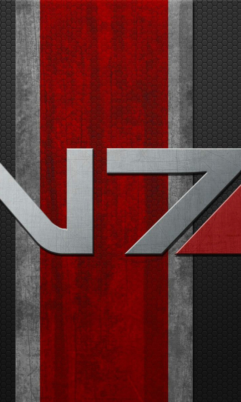 Fondo de pantalla N7 - Mass Effect 480x800