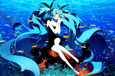 Hatsune Miku, Vocaloid screenshot #1 480x320