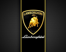 Обои Lamborghini Logo 220x176