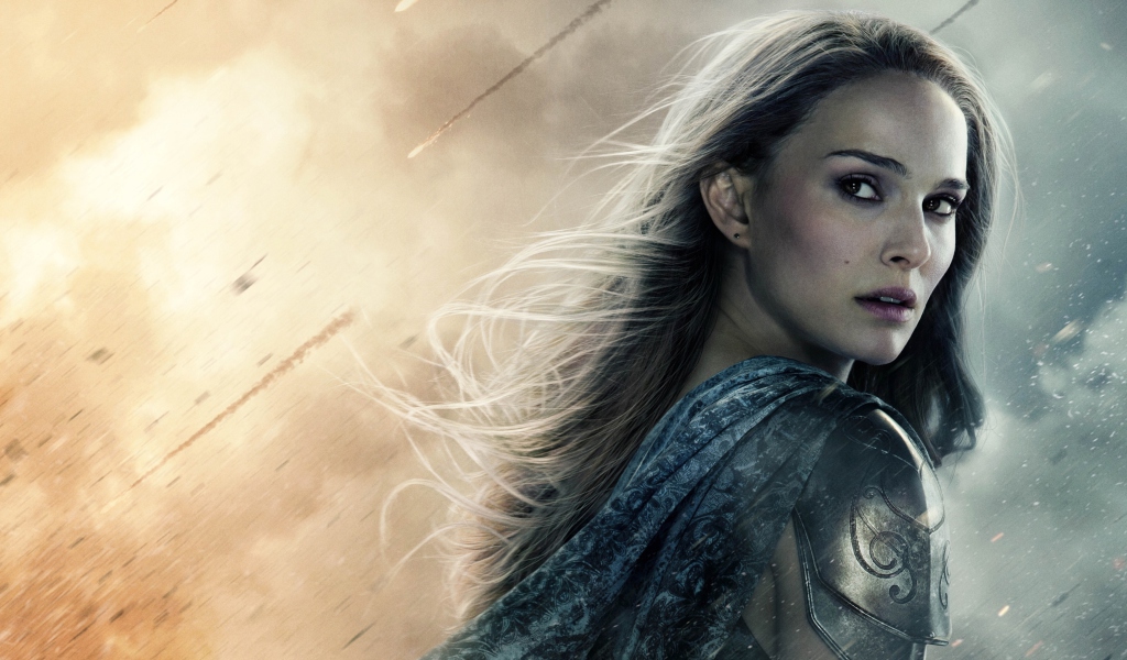 Das Natalie Portman In Thor 2 Wallpaper 1024x600